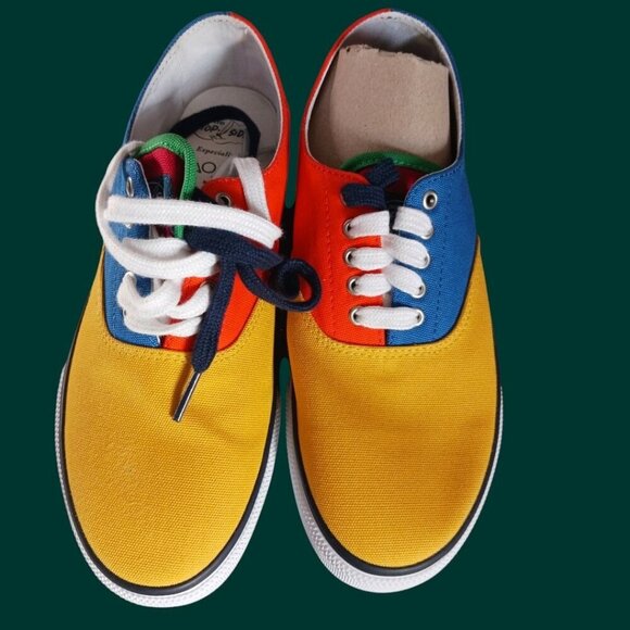 XSperry Top-Sider Noah Mens Colorblock Canvas Sneakers Size 6M multicolors - Picture 1 of 9